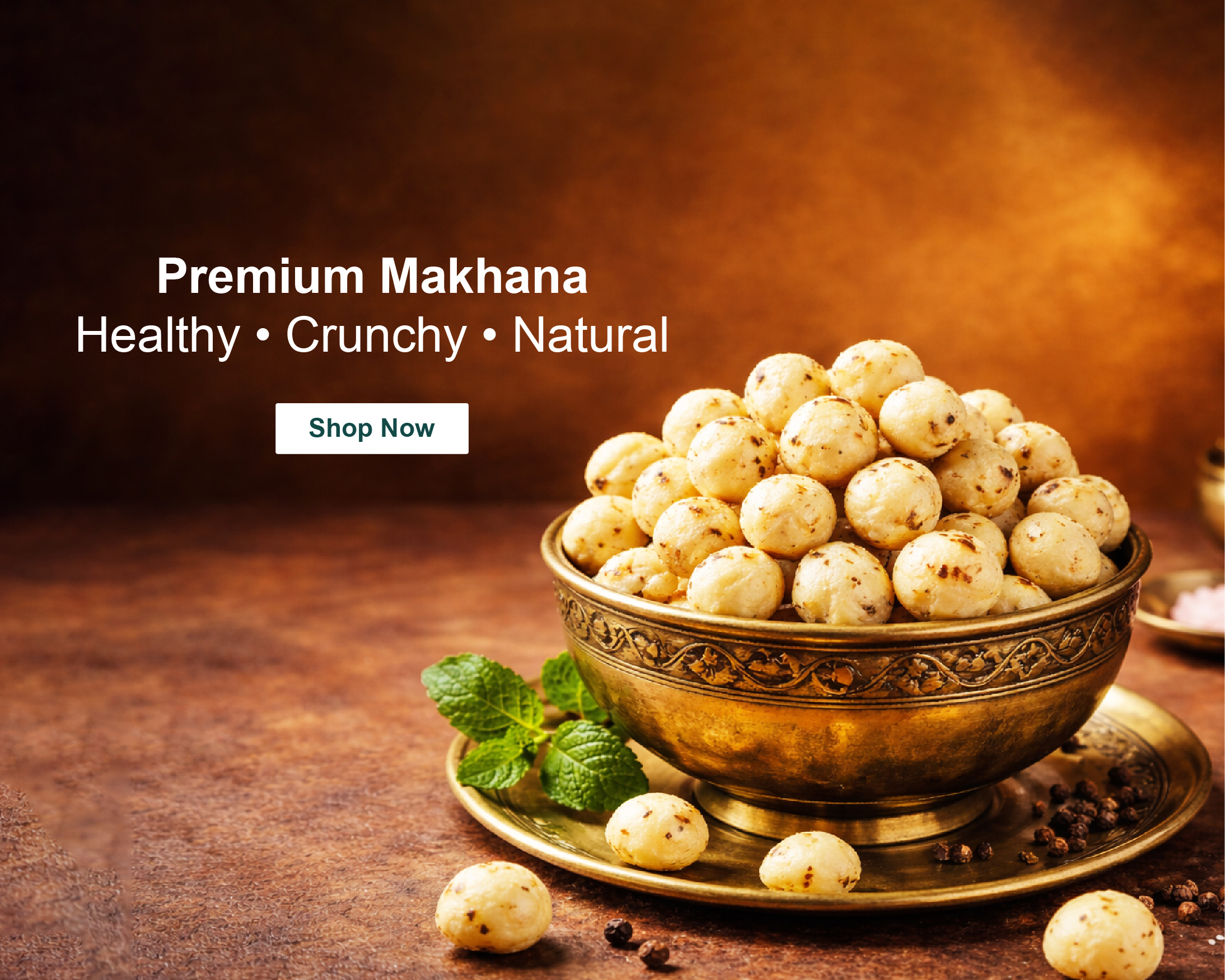 Makhana background